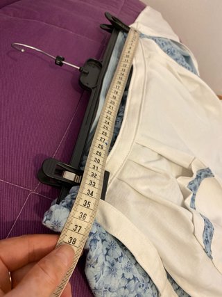 Traje regional Neska azul y blanco