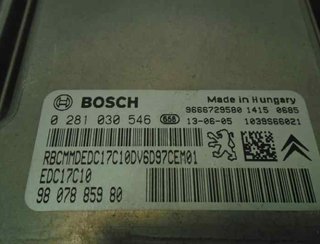 2755782 centralita motor uce 9807885980 citroen c4