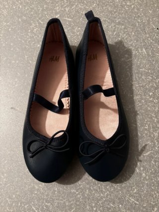 Ballerine H&M bambina blu t. 31