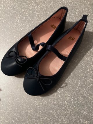 Ballerine H&M bambina blu t. 31