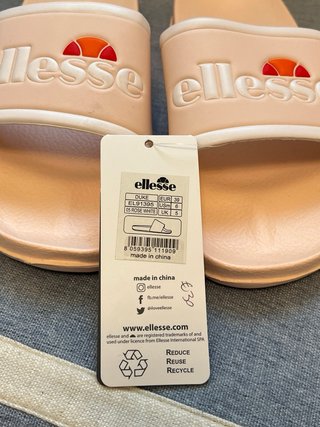 Ciabatte Ellesse Rosa Bianco Tg 39