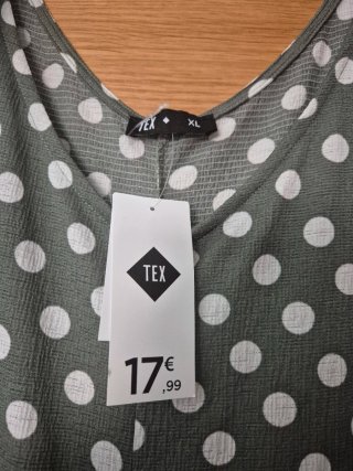 Mono verano lunares verde mujer talla XL