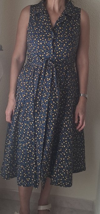2 Vestidos midi New Collection y Pilar Prieto