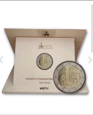 2 euros Vaticano 2025 Año Santo BU- Preventa