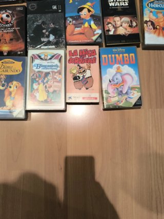 Lote Películas Blu-ray, DVD y VHS