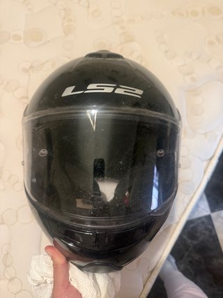 Casco Moto LS2 Negro Integral