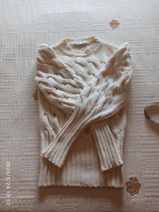 Jersey de algodón a ochos