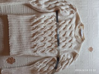 Jersey de algodón a ochos