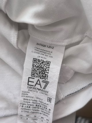 Sudadera Emporio Armani Blanca