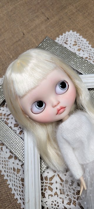 OOAK Albino Custom Blythe by blythe_live_