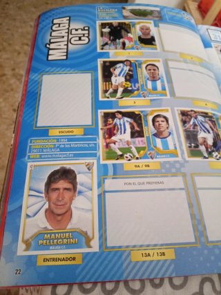 Colección Cromos Liga BBVA 2011-12
