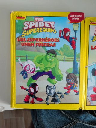 4 comics Spidery y su superequipo