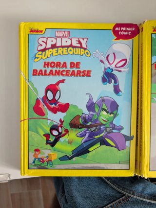 4 comics Spidery y su superequipo
