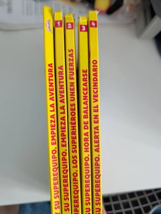 4 comics Spidery y su superequipo