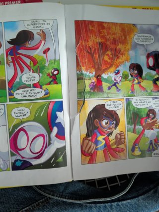 4 comics Spidery y su superequipo