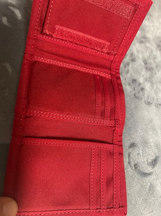 Cartera monedero Levi's roja