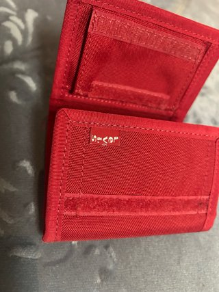 Cartera monedero Levi's roja