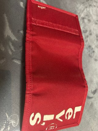 Cartera monedero Levi's roja