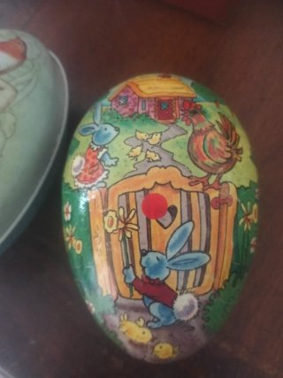 Huevos de Pascua Vintage Decorados