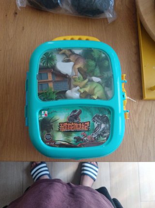 Maletín de dinosaurios para niños