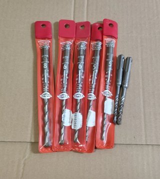 Set 7 Brocas SDS PLUS.