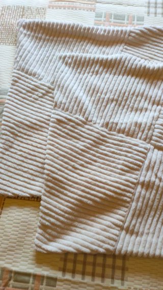 Topfinel 2 Fundas Cojín Corduroy 50x50 arena