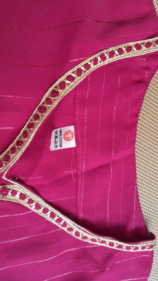 9andura Kaftán Rosa Talla Única