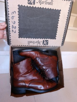 Botines Martinelli Piel Marrón cuero T.37