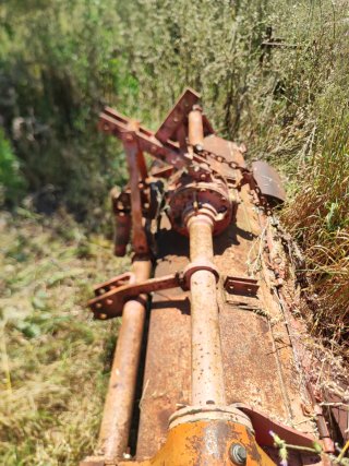 Rotovator para tractor