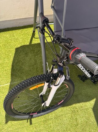Bicicleta de Montaña Rockrider Negra para adultos