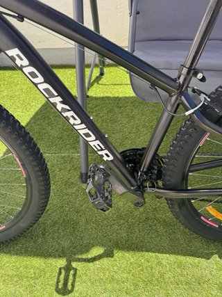 Bicicleta de Montaña Rockrider Negra para adultos