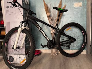 Bicicleta de Montaña Rockrider Negra para adultos