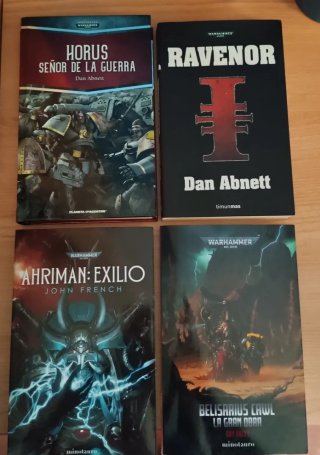 novelas warhammer 40K