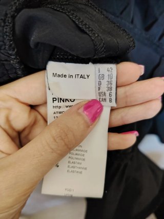Abito elegante Pinko nero taglia 42