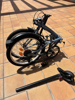 Bicicleta plegable Oxylane