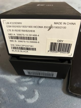 LG K30 Nero