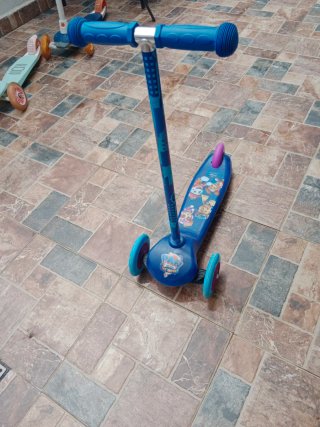 Patinete Patrulla Canina 3 Ruedas Azul
