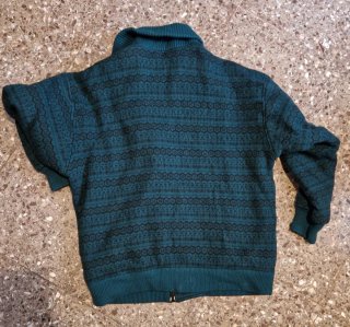Chaqueta Vintage Unisex Tejida