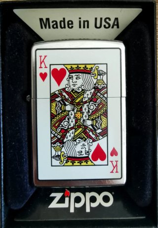 Zippo Suicide King Re di Cuori