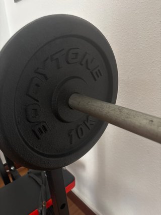 Dischi da palestra Bodytone 10kg (4 unità)
