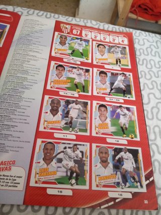 Colección Cromos Liga BBVA 2010-2011