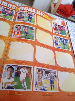 Colección Cromos Liga BBVA 2010-2011