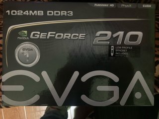 EVGA GeForce 210 DDR3 1024MB Tarjeta Gráfica