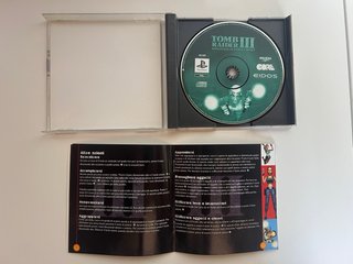Tomb Raider 3 PS1 PAL ITA Prima Stampa