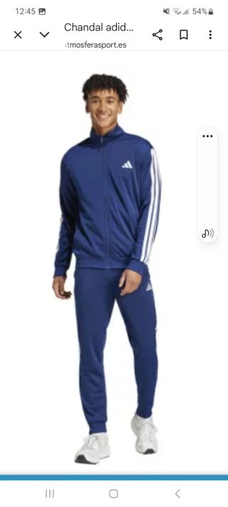 Chandal Adidas Hombre Azul ORIGINAL.