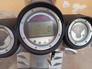 Scooter Malaguti Phantom Max 250 Plata