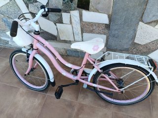 Bicicleta infantil niña rosa