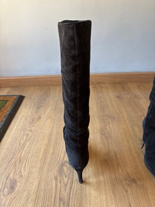 Botas altas Geox ante tacón negras
