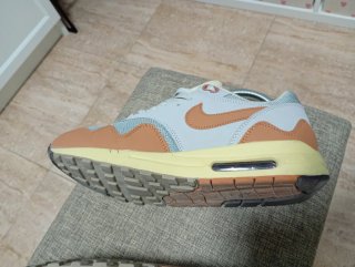 Nike Air Max 1 Patta Beige/Naranja