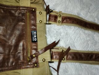 Borsa Dolce & Gabbana tela e pelle